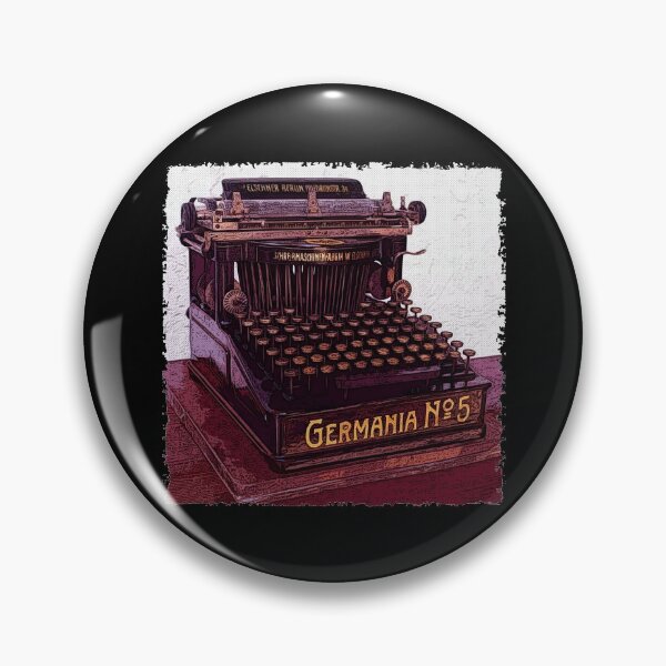 Item preview, Germania N 5 - Comics Typewriter Vintage - Digital Paint designed and sold by RazzArt.