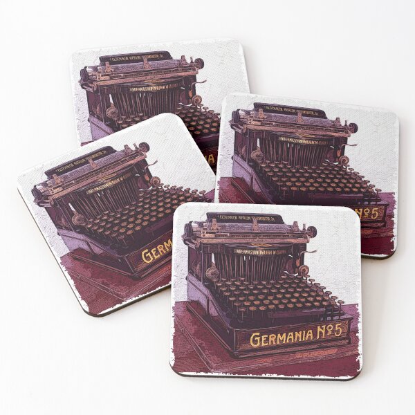 Item preview, Germania N 5 - Comics Typewriter Vintage - Digital Paint designed and sold by RazzArt.