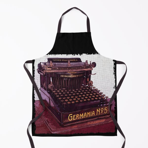 Item preview, Germania N 5 - Comics Typewriter Vintage - Digital Paint designed and sold by RazzArt.