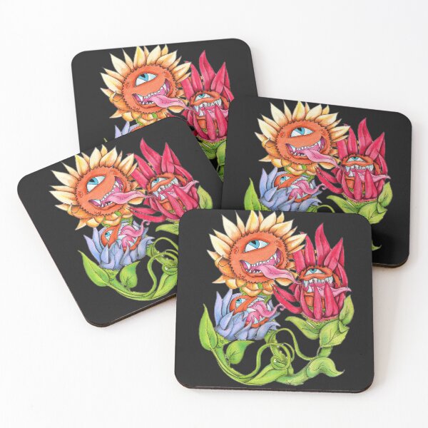 Item preview, Monster Flowers designed and sold by Eocartstudio.
