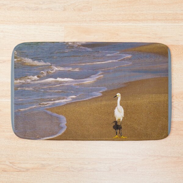 Item preview, SNOWY EGRET AT MADEIRA BEACH, FLORIDA designed and sold by Artter20.