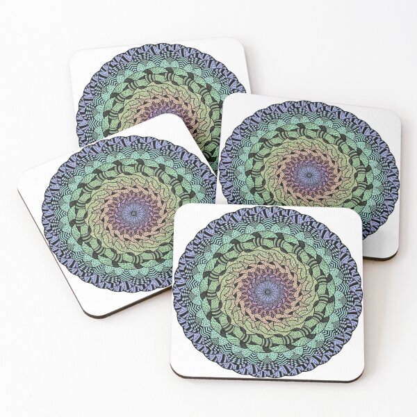 Item preview, Hypnotic Rainbow Mandala designed and sold by Taran Marley.