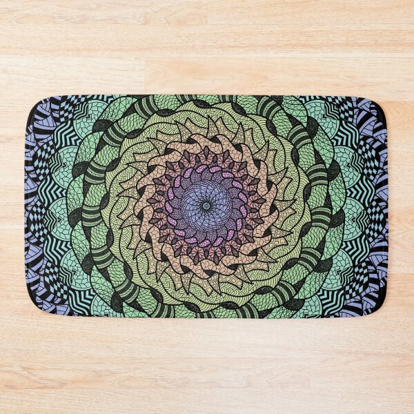 Item preview, Hypnotic Rainbow Mandala designed and sold by Taran Marley.