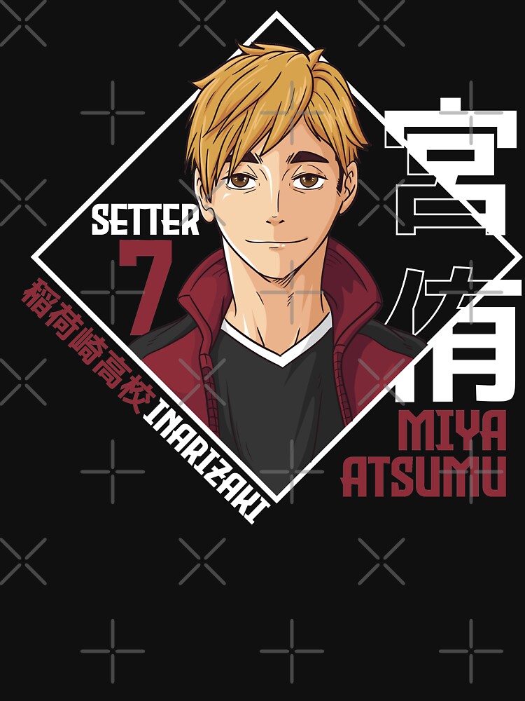 Haikyuu!! TO THE TOP Anime badge Kita Shinsuke Atsumu Miya