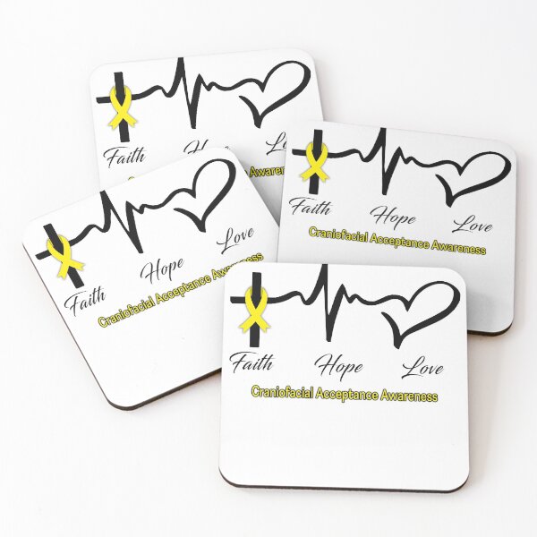 Item preview, Faith Hope Love Craniofacial Acceptance Awareness designed and sold by frechettee.