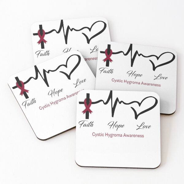Item preview, Faith Hope Love Cystic Hygroma Awareness designed and sold by frechettee.