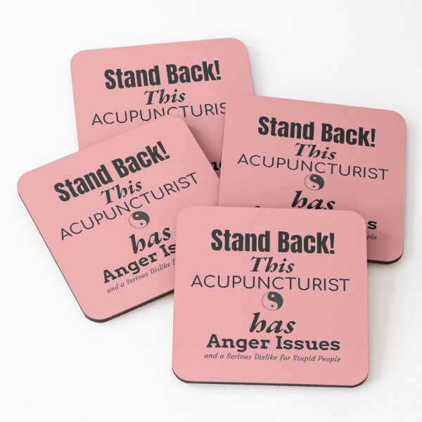 Item preview, Angry Acupuncturist designed and sold by Specialized Job Merchandise.
