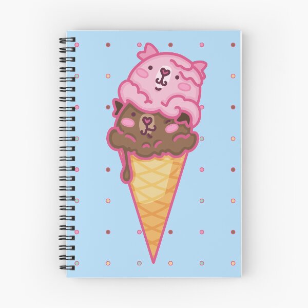 Item preview, Strawberry Chocolate Guinea Pig Cone designed and sold by Pigapalooza.