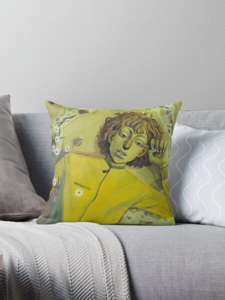 Item preview, "Blackfoot Daisies" Monochrome Yellow Painting designed and sold by wedew3.