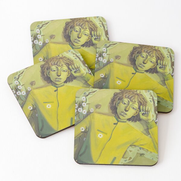 Item preview, "Blackfoot Daisies" Monochrome Yellow Painting designed and sold by wedew3.