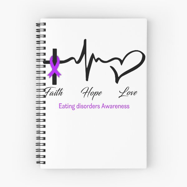 Item preview, Faith Hope Love Eating disorders Awareness designed and sold by frechettee.