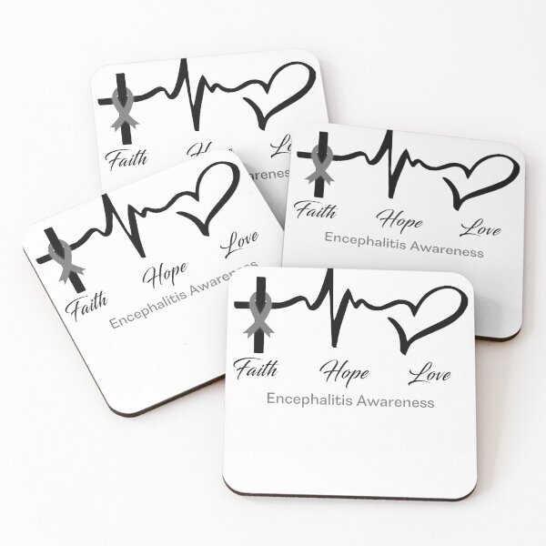 Item preview, Faith Hope Love Encephalitis Awareness designed and sold by frechettee.