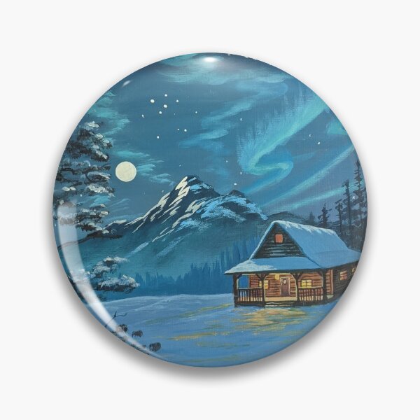 Item preview, Snowy Northern Lights designed and sold by KweefsOnCanva.