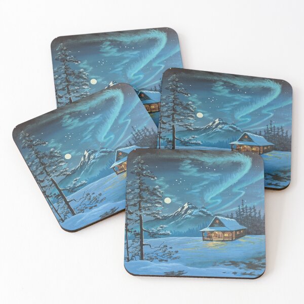 Item preview, Snowy Northern Lights designed and sold by KweefsOnCanva.