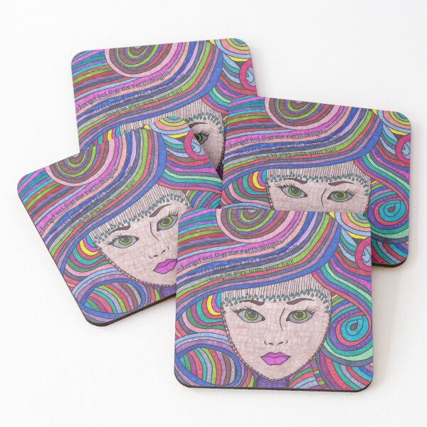 Item preview, Rainbow hair designed and sold by Arabella’s Wonderful Life.