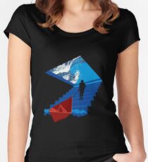 BOATING DREAM Women's Fitted Scoop T-Shirt