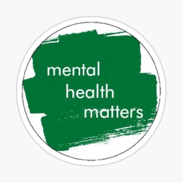 Mental Health Matters Sticker