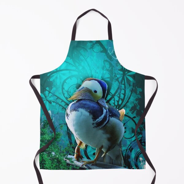 Item preview, Mandarin duck sitting on a fence designed and sold by koalas1414.