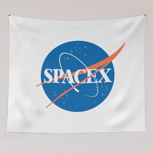 Item preview, SpaceX NASA Logo designed and sold by Erik Sama.