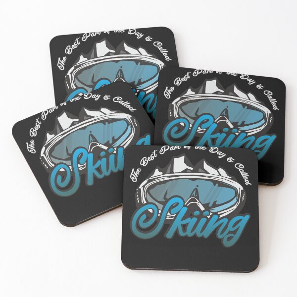 Item preview, The best part of the day is called skiing designed and sold by Jannisdesign.