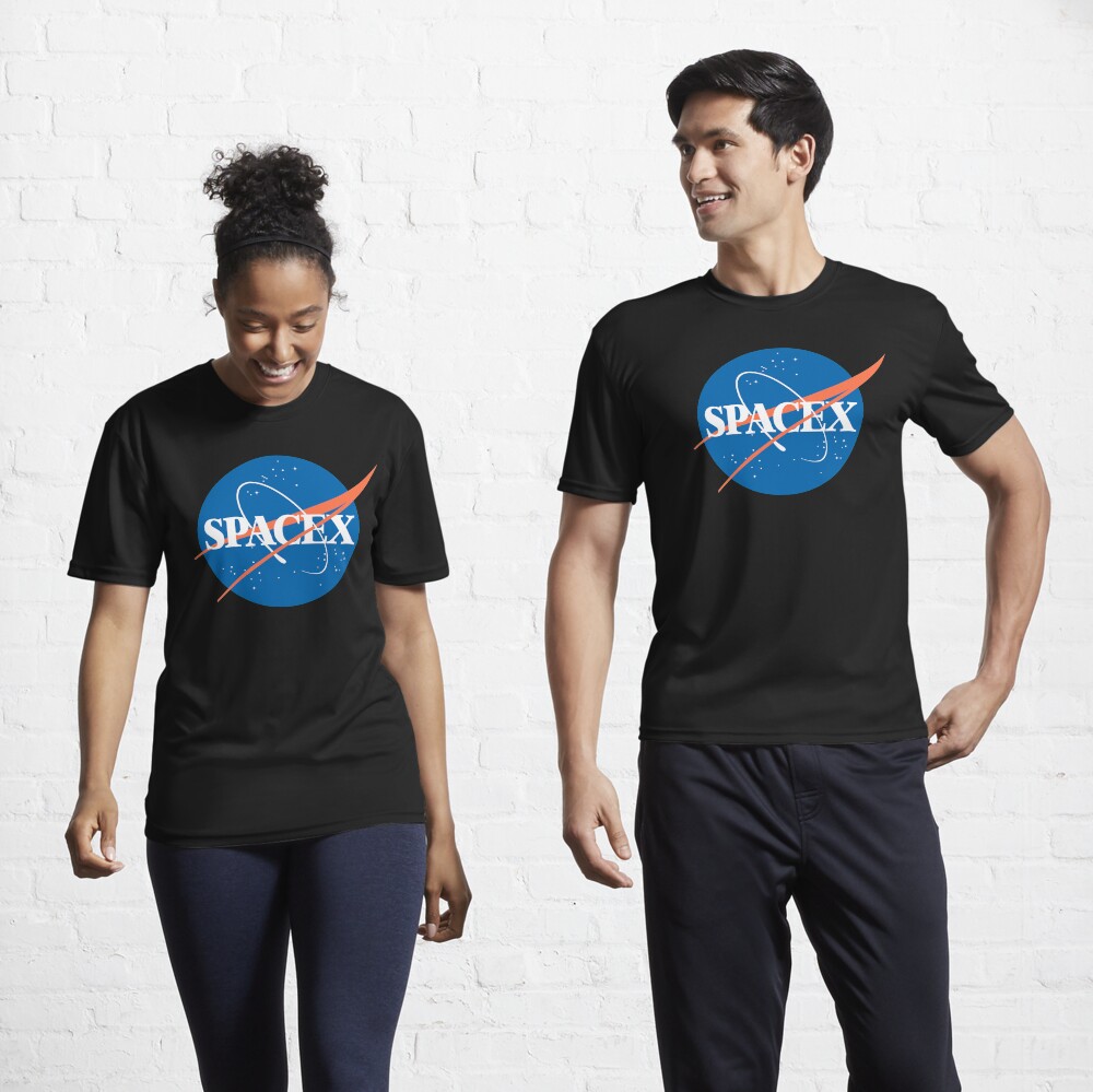 SpaceX NASA Logo Sticker