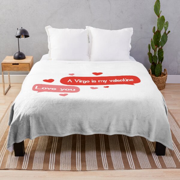 Item preview, A Virgo is my valentine text zodiac couple valentines day gift designed and sold by AstroShop1.