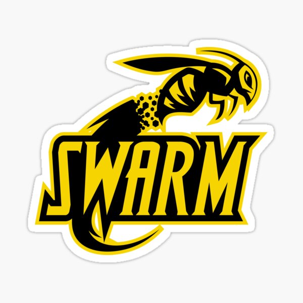 "Swarm Sports Logo" Sticker by DavidAyala Redbubble