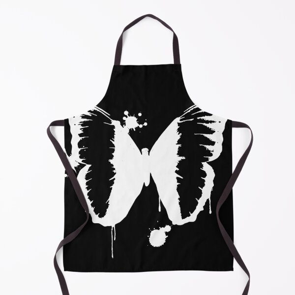 Item preview, INK BLOT BUTTERFLY/MOTH WHITE designed and sold by LovelyGames.