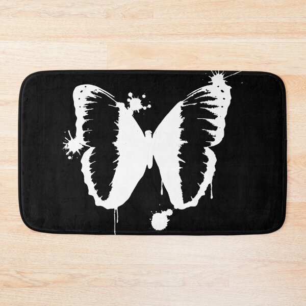 Item preview, INK BLOT BUTTERFLY/MOTH WHITE designed and sold by LovelyGames.