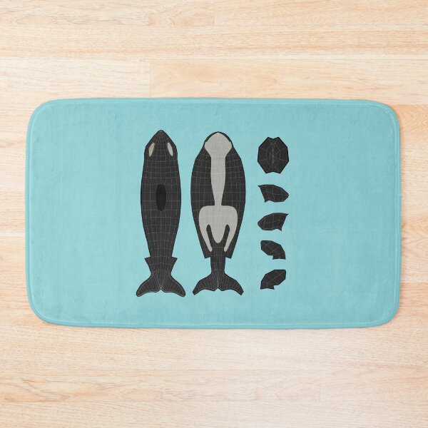 Item preview, Ocean's Apex: Killer Whale UV Unwrap Art for 3D Enthusiasts designed and sold by mtheuniverse.