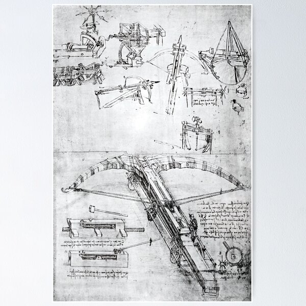 Item preview, Leonardo Da Vinci Sketch designed and sold by billduncan.