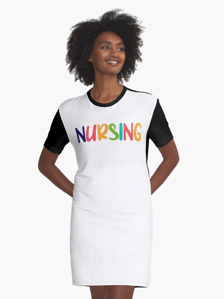 nursing t shirt dress