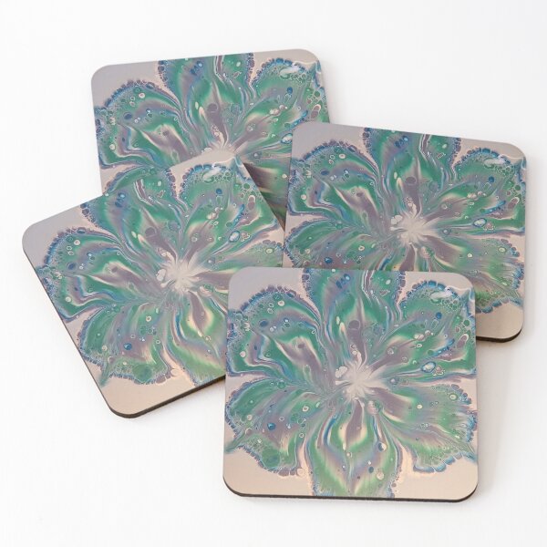 Item preview, Blue Bubbles Flower designed and sold by ChristineShook.