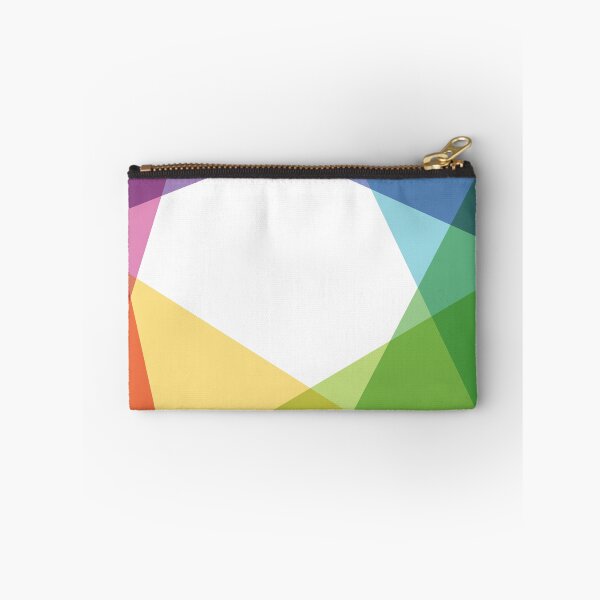 Item preview, Fig. 004 Multi-Color Edges - Colorful Rainbow Geometric Borders designed and sold by imaginaryplaces.