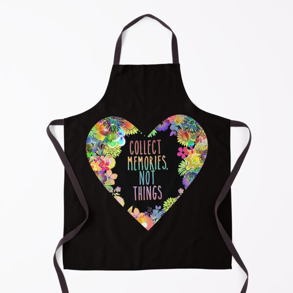 Item preview, Collect Memories Not Things Floral Heart designed and sold by Timeforplay.
