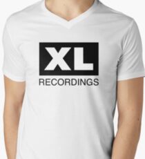 XL Recordings Men's V-Neck T-Shirt