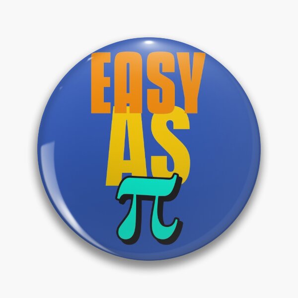 Item preview, Easy as π designed and sold by retro87tee.