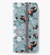 Funny cats in love iPhone Wallet/Case/Skin