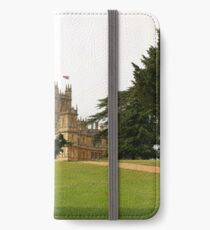 Downton Abtei Haus und Grundstück iPhone Flip-Case/Hülle/Klebefolie