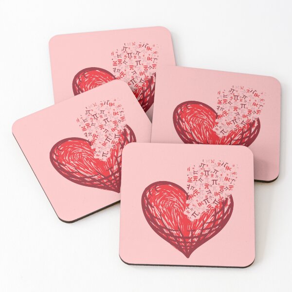 Item preview, Pi Day, Heart with Pi sign, 3,14 Pi Number Symbol Math Science designed and sold by GulQari.
