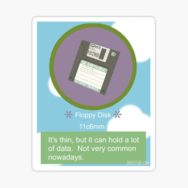 Item preview, Katamari - Floppy Disk from Beautiful Katamari designed and sold by katydubu.