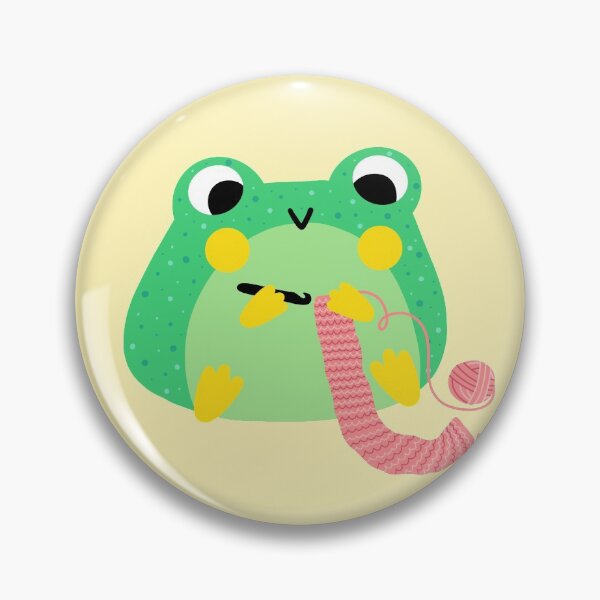 Item preview, Kawaii Crochet Froggy designed and sold by hellohappy.