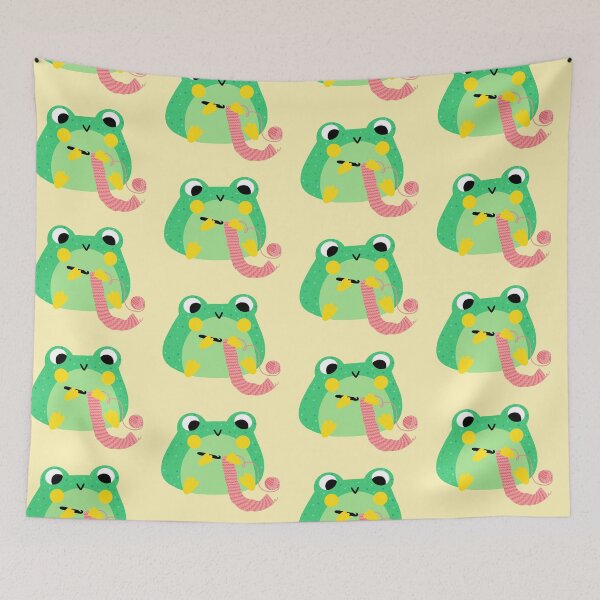 Item preview, Kawaii Crochet Froggy designed and sold by hellohappy.