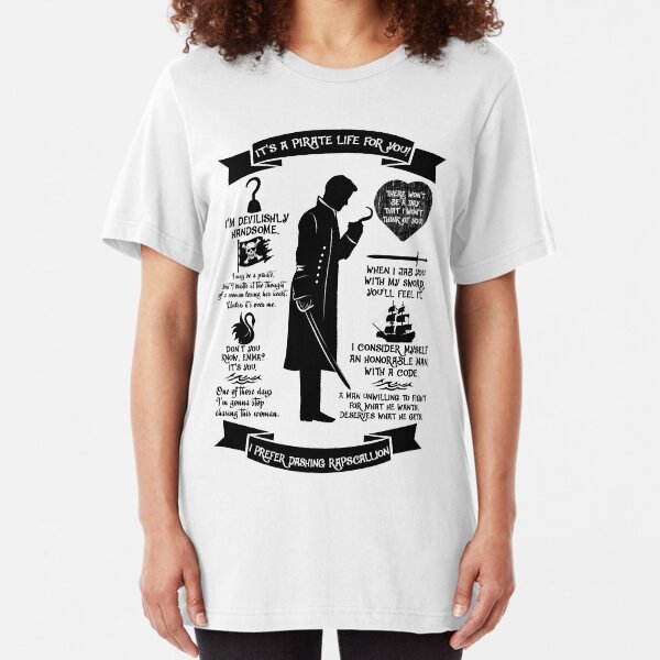 It's a pirate life for you! Slim Fit T-Shirt
