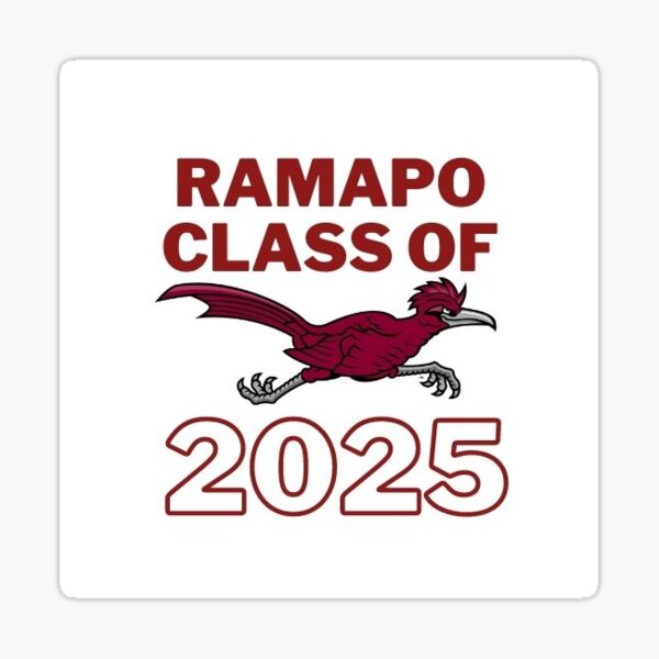 "ramapo class of 2025" Sticker by dominique2103 Redbubble