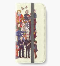 The party doesn't start until the Doctor walks in...twelve times iPhone Wallet/Case/Skin