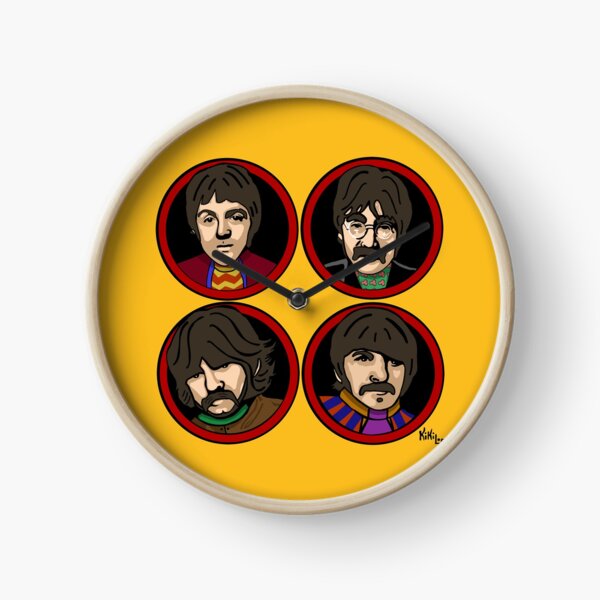 Submarine yellow & red Reloj