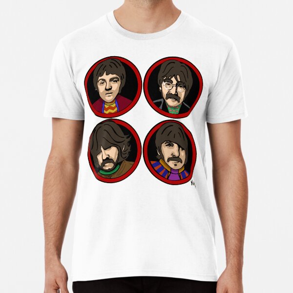 Submarine yellow & red Camiseta premium