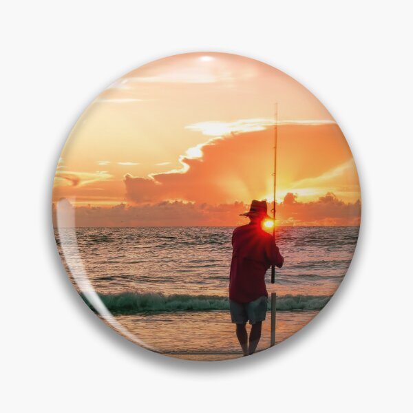 Item preview, The Weekend Warrior fishing at sunrise designed and sold by Steven Kight.