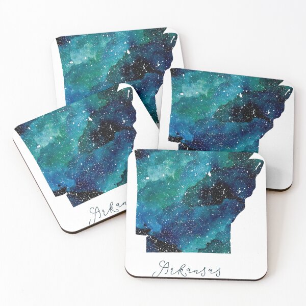 Item preview, Arkansas Galaxy Watercolor Painting designed and sold by KathrinLegg.